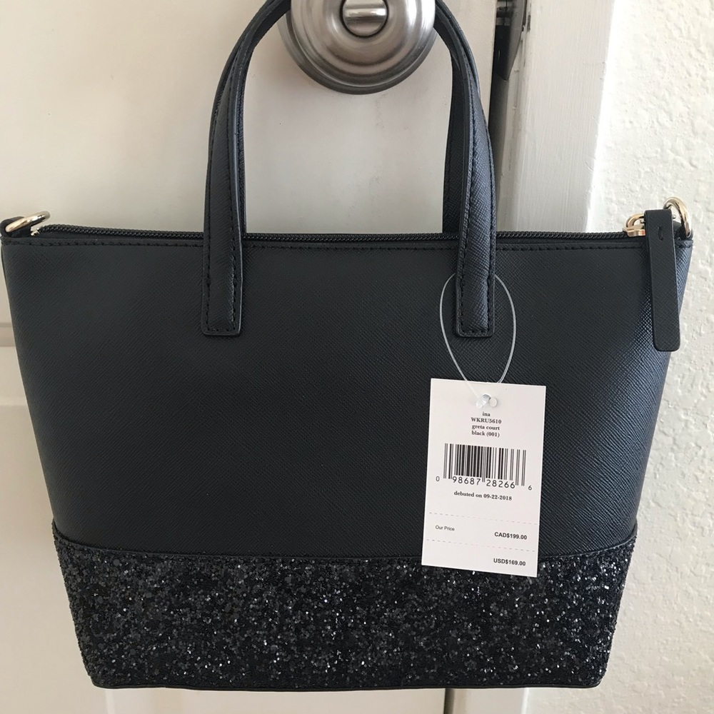 Kate spade Greta Court Ina black bottom glitter - Picture 5 of 7